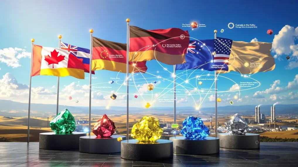 កាណាដា ផ្តើមគំនិតបង្កើតតំបន់ពាណិជ្ជកម្មថ្មីមិនអាស្រ័យអាម៉េរិកនិង ចិន លើទីផ្សាររ៉ែកម្រ