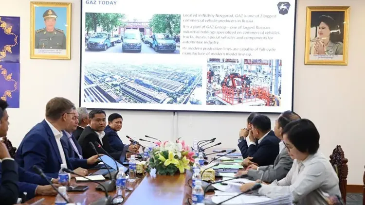 ក្រុមហ៊ុន​រុស្ស៊ី​ ​GAZ​ ​Group​ ​បង្ហាញ​ផែនការ​វិនិយោគ​ផលិត​រថយន្ត​នៅ​កម្ពុជា​