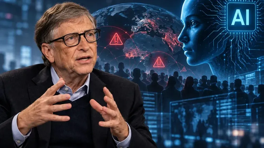 មហាសេដ្ឋីពិភពលោក Bill Gates ព្រមានពីលទ្ធភាពដែល AI អាចសម្លាប់មនុស្សរហូតដល់ខ្ទង់ពាន់លាននាក់