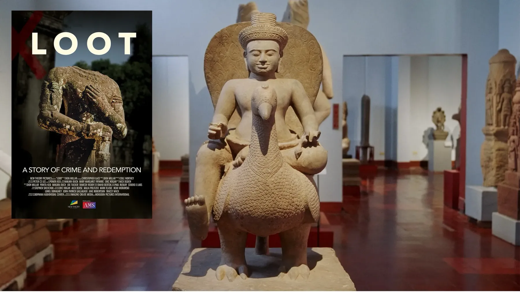 ខ្សែភាពយន្តឯកសារ «LOOT: ការវិលត្រឡប់មកវិញនូវរតនសម្បត្តិវត្ថុកម្ពុជា» ត្រៀមចាក់បញ្ចាំងនៅតាមរោងភាពយន្តទូទាំងប្រទេសកម្ពុជា ចាប់ពីថ្ងៃទី១៦ ខែតុលា ឆ្នាំ២០២៦