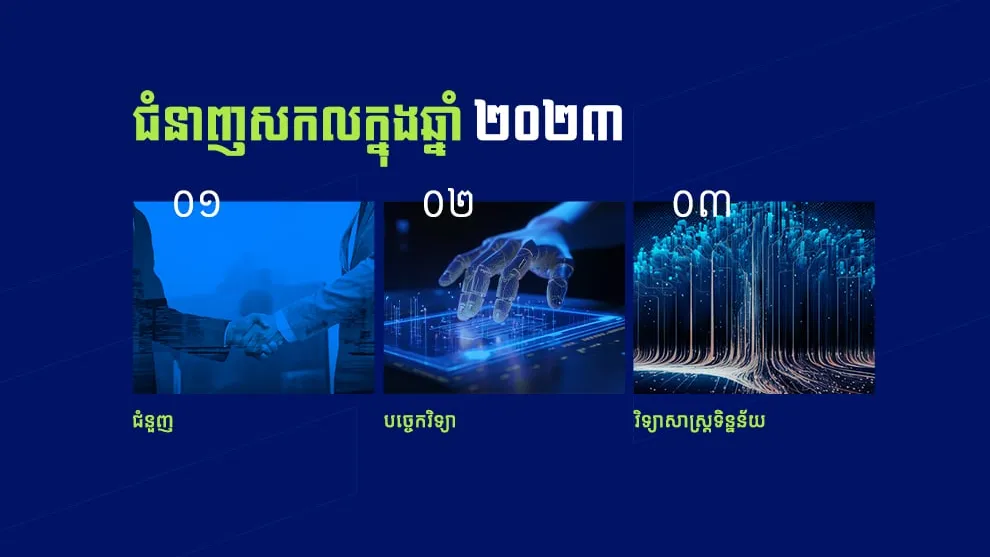 ជំនាញក្នុងវិស័យ ៣ មានអ្នកសិក្សាលើ Coursera ច្រើនបំផុតក្នុងឆ្នាំ២០២៣