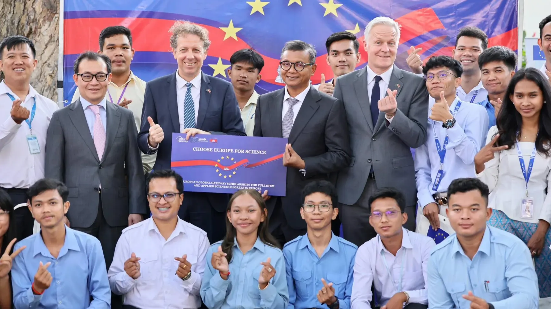 សហភាពអឺរ៉ុប ផ្តល់ថវិកា៨លានអឺរ៉ូ សម្រាប់កម្មវិធីអាហារូបករណ៍ផ្នែកវិទ្យាសាស្រ្ត