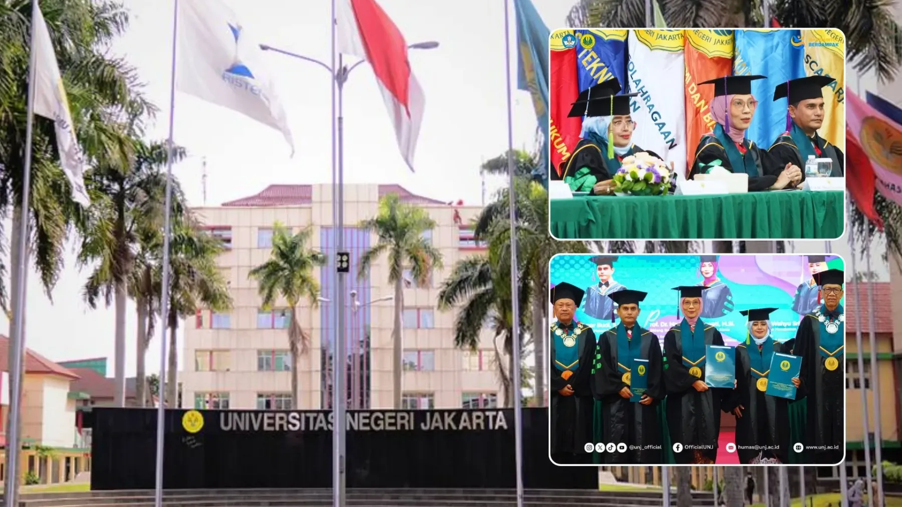 អាហារូបករណ៍ថ្នាក់បរិញ្ញាបត្រ បរិញ្ញាបត្រជាន់ខ្ពស់ និងថ្នាក់បណ្ឌិត នៅសាកលវិទ្យាល័យ Negeri Jakarta ប្រទេសឥណ្ឌូណេសុី