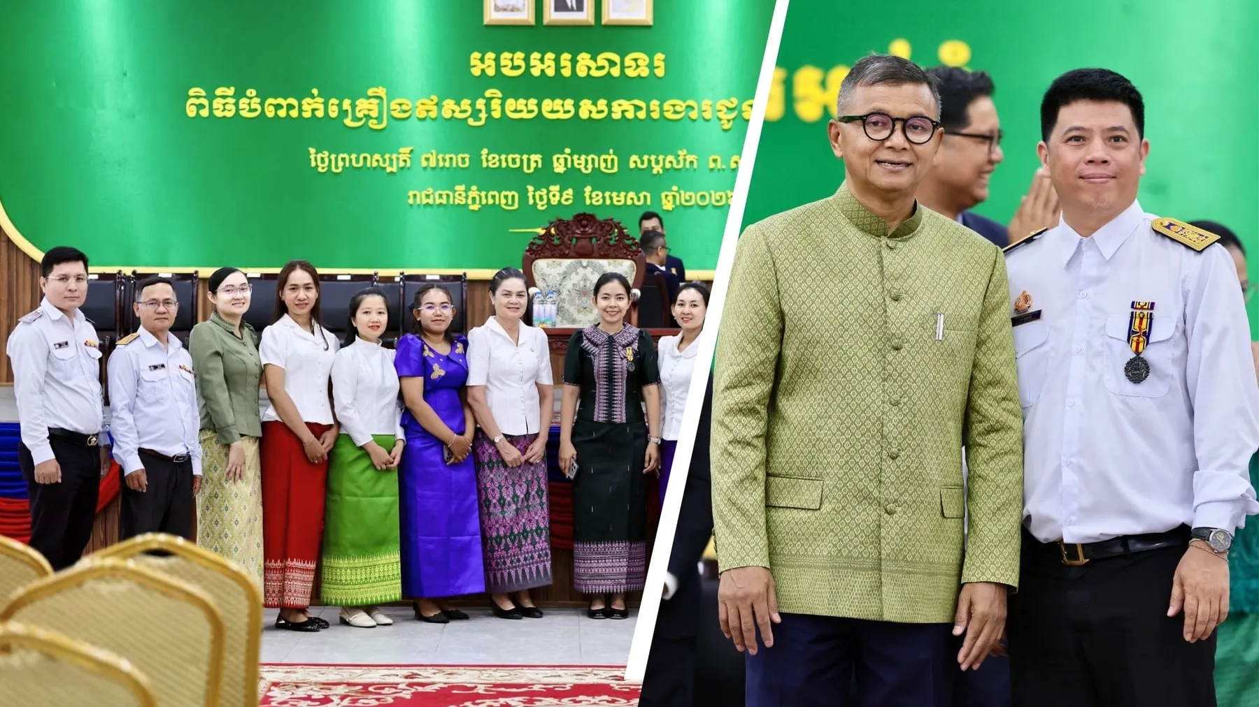 គ្រូ និងមន្រ្តីអប់រំ ៨៦៣នាក់ ទទួលគ្រឿងឥស្សរិយយសពីក្រសួងអប់រំ