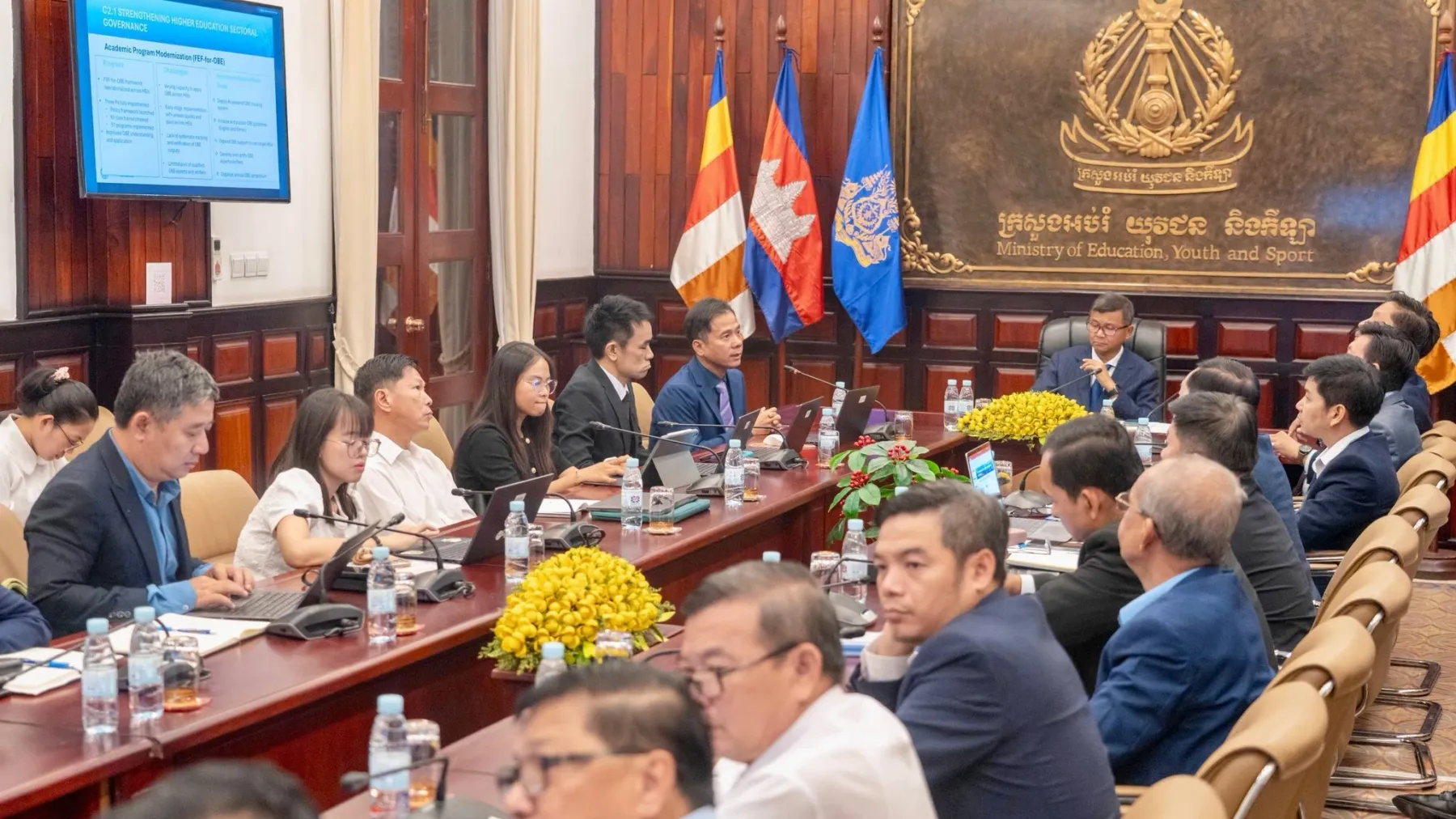ក្រសួងអប់រំ កំពុងពន្លឿនគម្រោងកែលម្អការអប់រំឧត្តមសិក្សាទី២ លើក​កម្ពស់​គុណភាពអប់រំ និង​ការ​ស្រាវជ្រាវ
