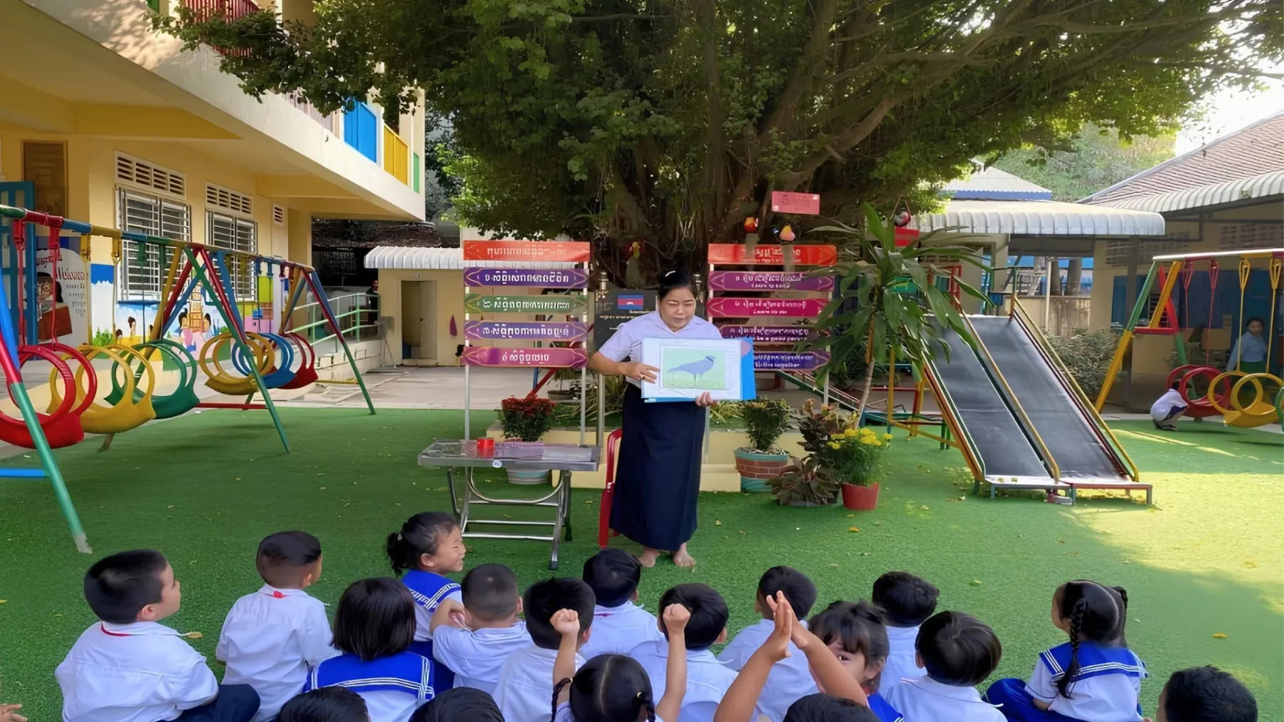 លោកជំទាវ គឹម សេដ្ឋានី ៖ "ការវិនិយោគលើកុមារតូចនៅថ្ងៃនេះ គឺជាការកសាងគ្រឹះសម្រាប់សន្តិសុខ និងសេដ្ឋកិច្ចជាតិនៅថ្ងៃស្អែក"