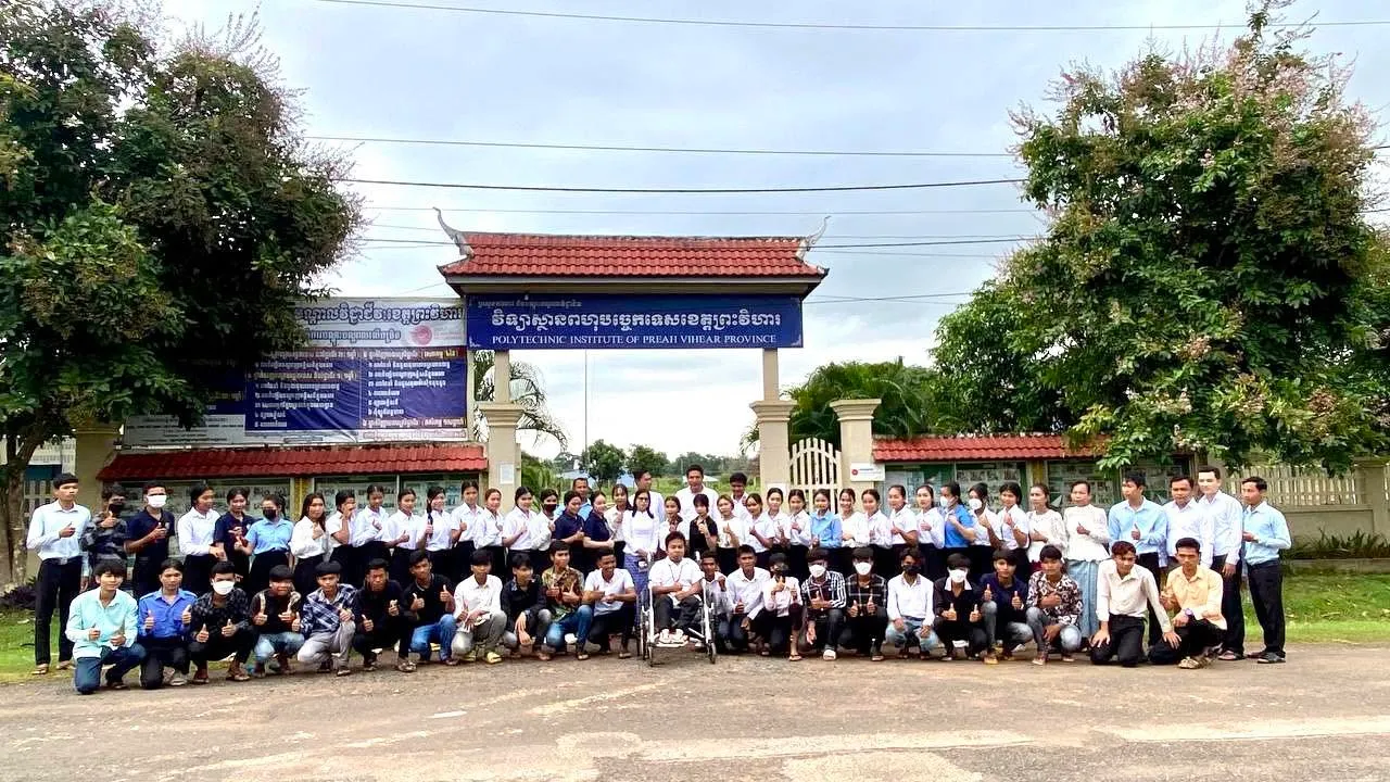 អាហារូបករណ៍​ TV​ET ​រយៈពេល​២​ឆ្នាំ​ ​ចំនួន​៦០​កន្លែង​ ​នៅ​វិទ្យាស្ថាន​ពហុ​បច្ចេកទេស​ខេត្ត​ព្រះវិហារ​