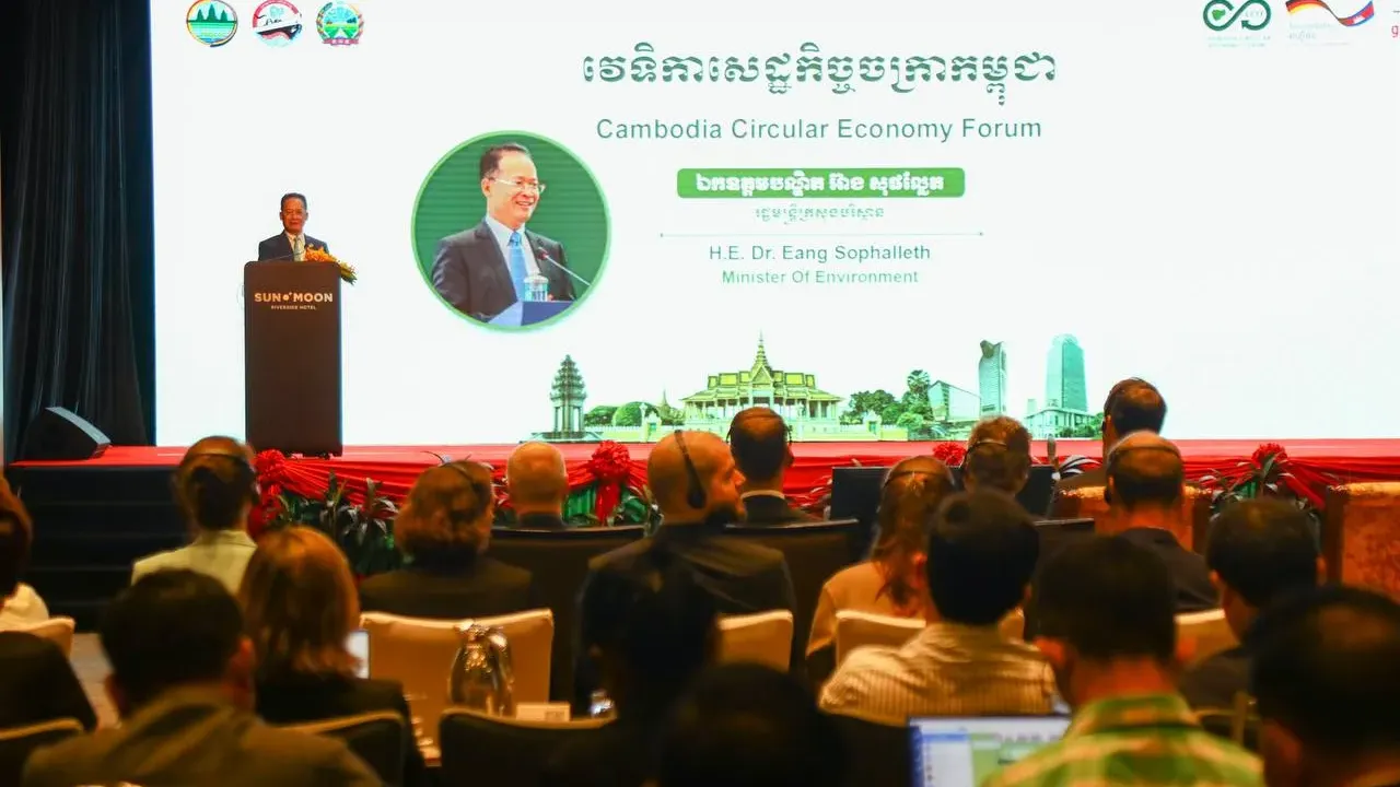 កម្ពុជាជំរុញការកាត់បន្ថយសំណល់ និងការពារបរិស្ថាន ដើម្បីពង្រឹងភាពស្អាត និងភាពបៃតង