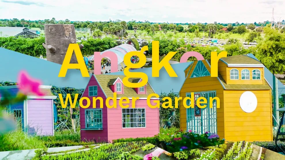 ទៅដល់សៀមរាប បើរំលងសួនផ្កាដ៏ធំសម្បើមមួយនេះ ស្ដាយពេកហើយ ស្អាតដូចឋានសួគ៌លើដី