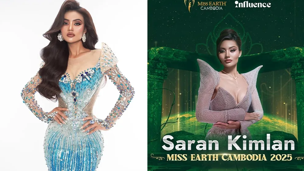 សារ៉ាន់ គីមឡាង ត្រូវបានតែងតាំងជា Miss Earth Cambodia 2025