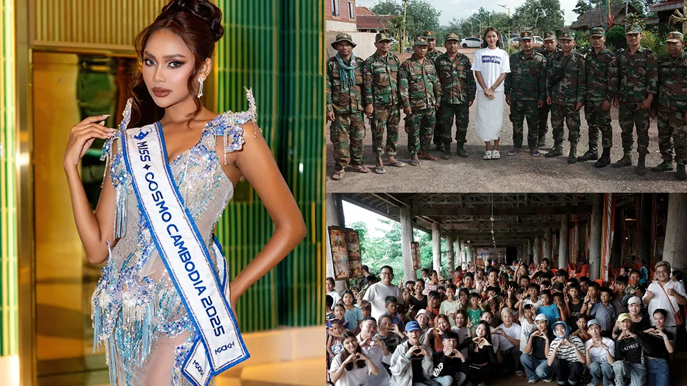 ផន ស្រីពី បន្តសកម្មភាពឥតស្រាកស្រាន្ត ជួយកងទ័ព និងជនភៀសសឹកខ្វះខាត