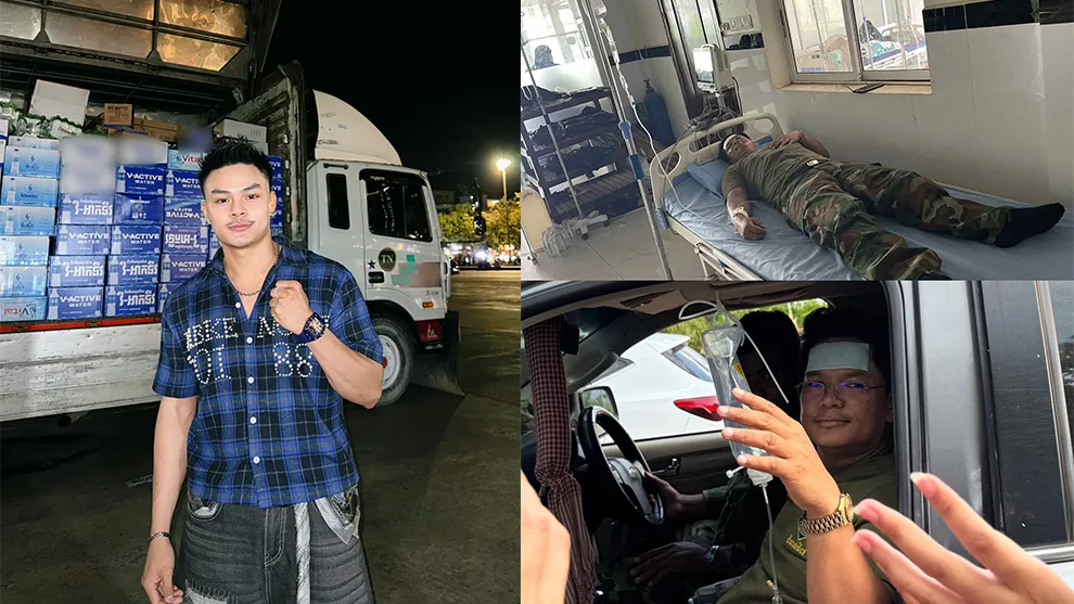 ចិត្តជាទាហាន! ឪពុកតារាចម្រៀង ណាន វីសារ ចេញពីពេទ្យទាំងដៃជាប់សេរ៉ូម ព្រោះត្រូវបំពេញភារៈជូនជាតិ