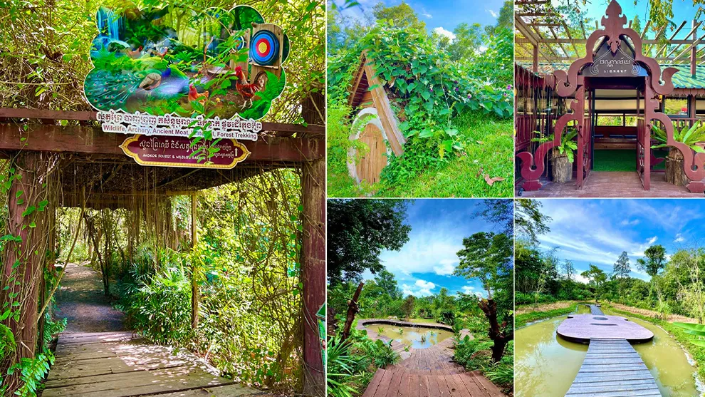 «សួនរុក្ខជាតិអង្គរ» ក្នុងខេត្តសៀមរាប បើកឱ្យចូលទស្សនាឥតគិតថ្លៃទាំងខ្មែរ និងបរទេស