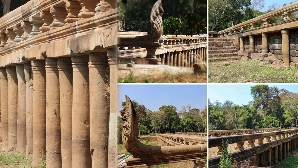 ស្ពានហាលប្រាសាទបេងមាលា ដែលទ្រុឌទ្រោមស្ទើរបាត់រូបរាង ប្រែមកសភាពរឹងមាំវិញហើយ
