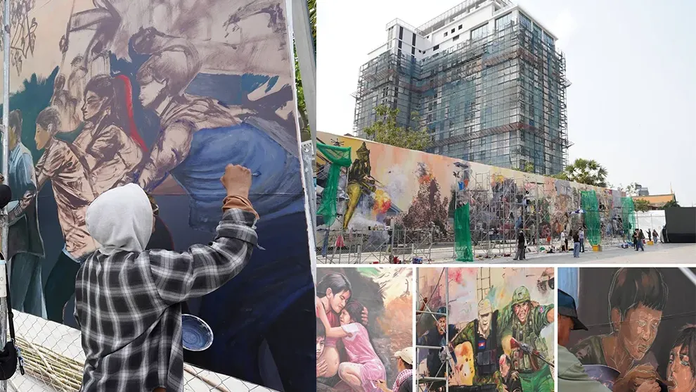 តារាប្រុសស្រី Influencer ល្បីៗ ដឹកដៃគ្នាជាគូៗ ចូលរួមមង្គលការ ពេជ្រ ពិសី និងស្វាមី