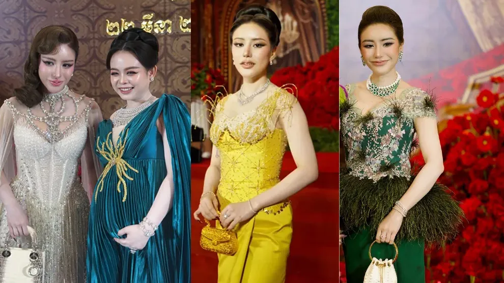 សរុបម៉ូដកាបូបប្រេនៗដែល ទេព បូព្រឹក្ស កាន់ថ្ងៃមង្គលការប្អូនប្រុស