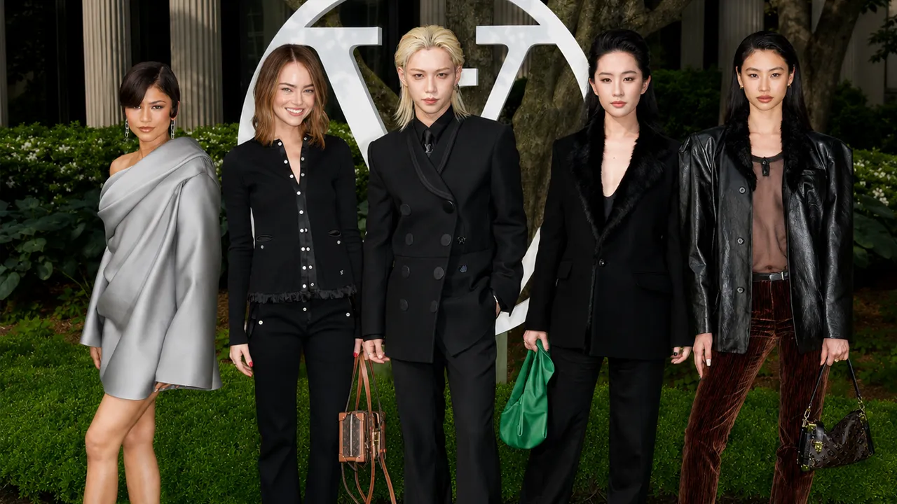 Felix, Liu Yifei និងតារាល្បីៗជាច្រើនទៀតចូលរួមកម្មវិធីបង្ហាញម៉ូដពិសេសរបស់ Louis Vuitton នៅញូវយ៉ក