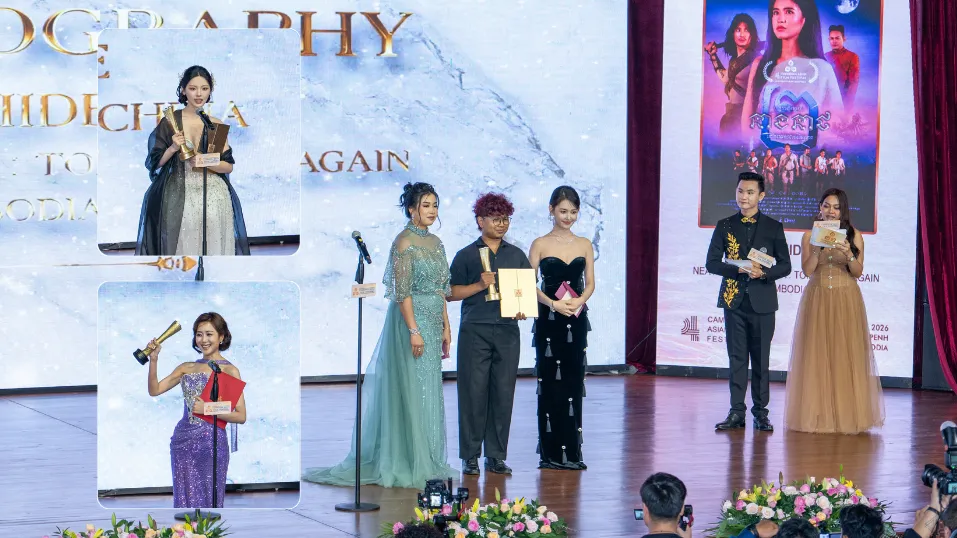 រឿង ប្រវត្តិស្នេហ៍នាងនាថ វគ្គ២ ទទួលបានពានរង្វាន់ Best Cinematography ពីមហោស្រពភាពយន្តកម្ពុជាអាស៊ី លើកទី ៤