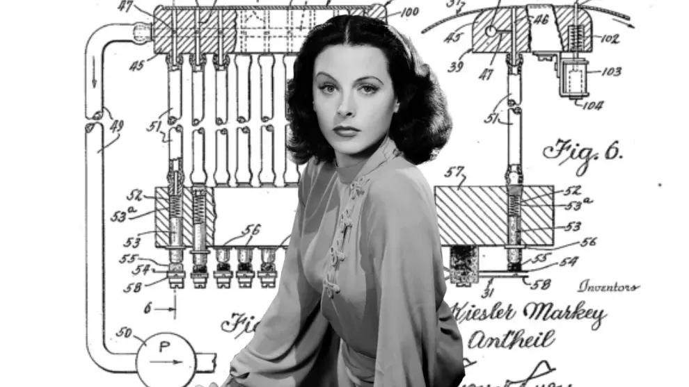 តារាសម្ដែង Hedy Lamarr មាតានៃ Wi-Fi រួមជាមួយទំនាក់ទំនងឥតខ្សែ GPS និង Bluetooth