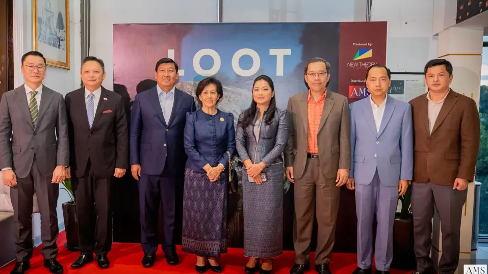 ភាពយន្តឯកសារ «LOOT» ចាប់បញ្ចាំងពីថ្ងៃនេះ ដោយចំណែកថវិកាដែល AMS ទទួលបានពីការលក់សំបុត្រចូលទស្សនានឹងត្រូវយកទៅគាំទ្រដល់សកម្មភាពអភិរក្ស និងការពារសម្បត្តិវប្បធម៌ដូនតាខ្មែរ