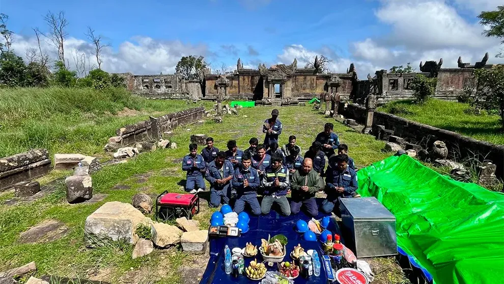 ប្រាសាទព្រះវិហារ កំពុងសង្គ្រោះបន្ទាន់ដំណាក់កាលទី២ ក្រោយខូចខាតយ៉ាងដំណំពីសង្គ្រាមឈ្លានពាន