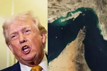 លោក ត្រាំ ៖ អ៊ីរ៉ង់ ចង់ឱ្យអាមេរិកបើកច្រកសមុទ្រ Hormuz ឱ្យឆាប់បំផុត - AMS Article Thumbnail