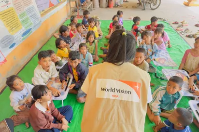 កុមារជាង៣លាននាក់ទទួលជំនួយមនុស្សធម៌ និងអប់រំ ពីអង្គការទស្សនៈពិភពលោក