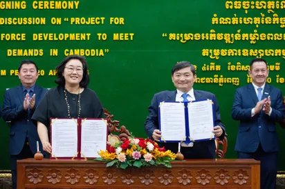 ក្រសួងការងារ និង KOICA រួមគ្នាអភិវឌ្ឍកម្លាំងពលកម្មជំនាញ ដើម្បីបំពេញតម្រូវការទីផ្សារការងារ