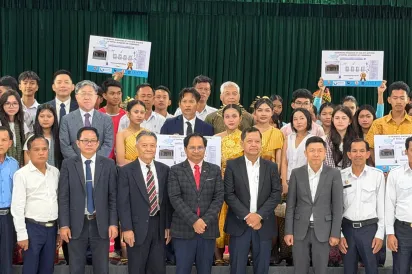 វិទ្យាល័យ ប៊ុន រ៉ានី ហ៊ុនសែន បាទី ខេត្តតាកែវ ឈ្នះជ័យលាភីលេខ១ ក្នុងកម្មវិធី "សាលារៀនទឹកភ្លៀង" ជុំទី២ ឆ្នាំ២០២៦