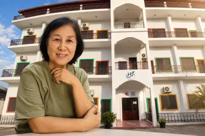 ស្រ្តីជនជាតិកូរ៉េ មកបង្កើតសាលាមត្តេយ្យនៅស្រុកខ្សាច់កណ្តាល ព្រោះចង់ជួយឪពុកម្តាយជាកម្មកររោងចក្រ​