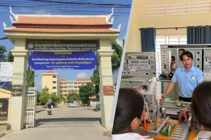 អាហារូបករណ៍​ ​១០០​%​ ​រៀន​ជំនាញ វិស្វកម្ម​ឧស្សាហកម្ម​ ​១២០​កន្លែង​ ​នៅ​វិទ្យាស្ថាន​ជាតិ​ពហុ​បច្ចេកទេស​តេជោ​សែន