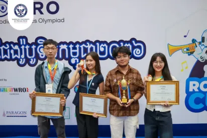 យុវតី តាំង មុយលាង នឹងដឹកនាំក្រុមតំណាងកម្ពុជាចូលរួមប្រកួតរ៉ូបូតជុំអន្តរជាតិ នៅប្រទេស Puerto Rico