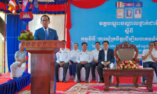 ឯកឧត្តម សេរី ជំនះ ៖ "ការងារស្ម័គ្រចិត្ត គឺជាសាលារៀនជីវិតដ៏អស្ចារ្យ សម្រាប់យុវជន"