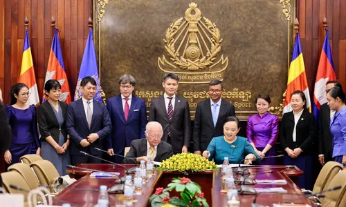 កម្ពុជា-ជប៉ុន ចាប់ដៃគ្នាជំរុញការអប់រំសុវត្ថិភាពចរាចរណ៍ក្នុងសាលារៀន