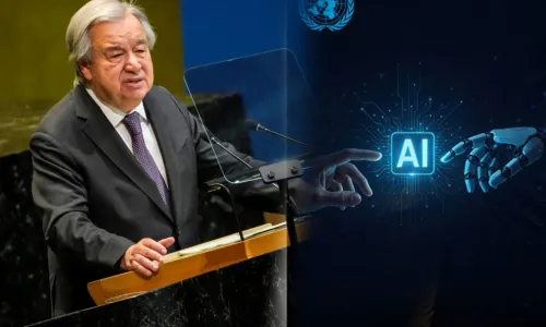 UN​ ​ជំរុញ​ការ​គ្រប់គ្រង​ ​AI​ ​ជា​សកល ​ខណៈ​បច្ចេកវិទ្យា​កំពុង​ផ្លាស់ប្តូរ​សន្តិសុខ​ពិភពលោក​