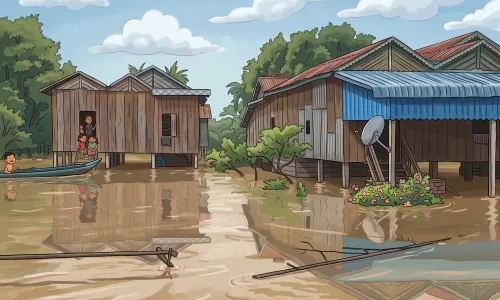 របៀប​រស់នៅ​ប្រកប​ដោយ​សុវត្ថិភាព​ ​និង​ការ​ថែរក្សា​សុខភាព​ ក្នុង​រដូវ​ទឹក​ជំនន់