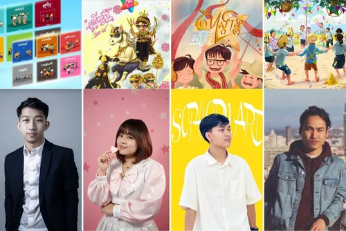 យុវជនខ្មែរប្រើសិល្បៈឌីជីថល រំលេចអត្តសញ្ញាណជាតិ ក្នុងឱកាសបុណ្យចូលឆ្នាំថ្មី