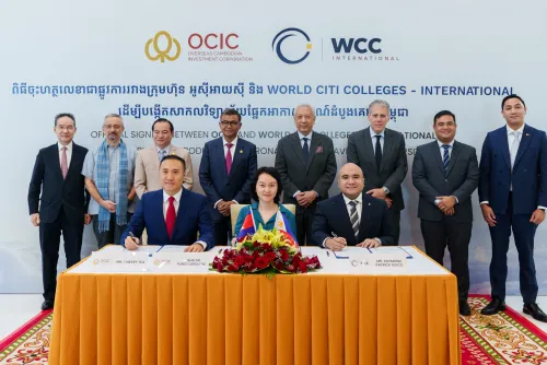OCIC និង WCCI សហការបង្កើតសាកលវិទ្យាល័យបច្ចេកវិទ្យាអាកាសចរណ៍ដំបូងបង្អស់នៅកម្ពុជា