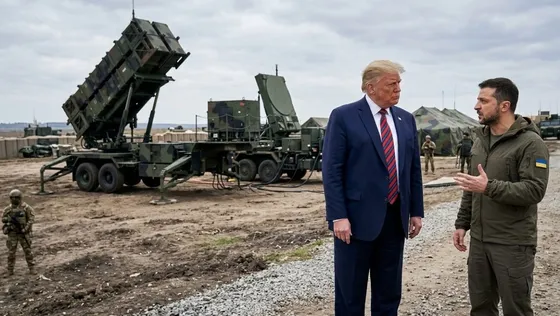 លោក Zelensky ថា លោក Trump បង្ហាញសញ្ញាវិជ្ជមានលើការផ្តល់អាជ្ញាបណ្ណផលិតមីស៊ីលសំណាញ់មេឃដល់ អ៊ុយក្រែន - AMS Article Thumbnail
