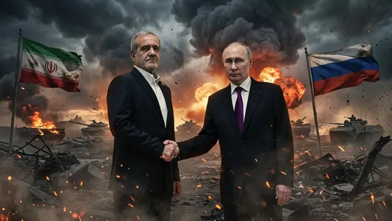លោក Putin ប្រាប់មេដឹកនាំអ៊ីរ៉ង់ ថា រុស្ស៊ី នឹងប្រឹងប្រែងរកគ្រប់មធ្យោបាយជួយបញ្ចប់សង្គ្រាមមជ្ឈិមបូព៌ា - AMS Article Thumbnail