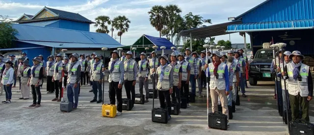 ក្រសួងដែនដី បន្តសម្រេចបានលទ្ធផល​​វាស់វែងដី​ធ្លីទូទាំង​ប្រទេស​ សរុប​ប្រមាណ ​១៣,៨០លានក្បាលដី - AMS Article Thumbnail