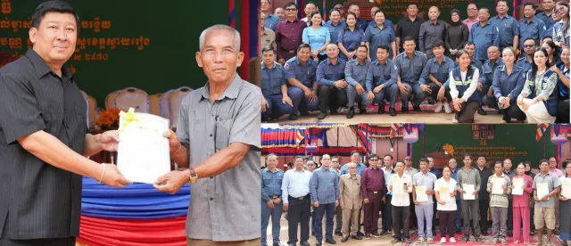 ឧបនាយករដ្ឋមន្ត្រី សាយ សំអាល់ ៖​ ខេត្តស្វាយរៀង បានបញ្ចប់ការចែកប្លង់ដីធ្លីជូនពលរដ្ឋទាំងស្រុង និងបន្តបើកទំព័រថ្មីនៃការអភិវឌ្ឍ - AMS Article Thumbnail