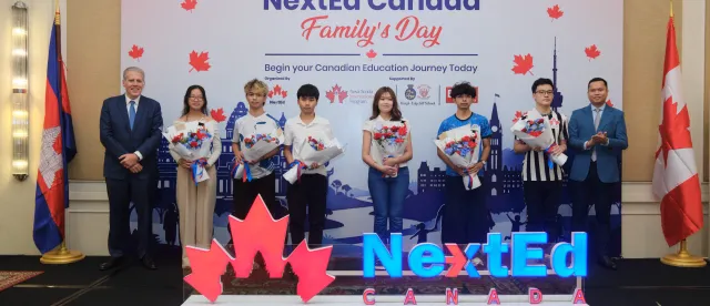 ក្រុមហ៊ុន NextEd Canada រៀបចំទិវាគ្រួសារ (Family’s Day) ដើម្បីអបអរសិស្សកម្ពុជាដែលត្រៀមបន្តការសិក្សានៅប្រទេសកាណាដា - AMS Article Thumbnail