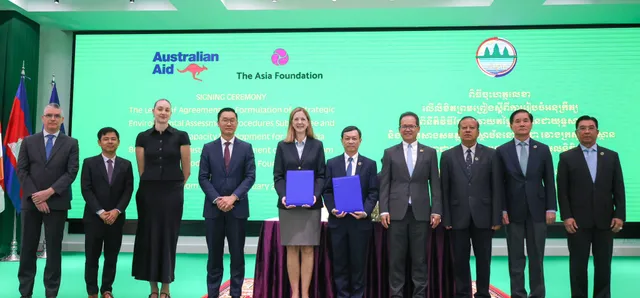 Thumbnail for កម្ពុជា-អូស្ត្រាលី រួមគ្នាការពារទន្លេមេគង្គក្នុងភាពជាដៃគូ មេគង្គ-អូស្រ្តាលី