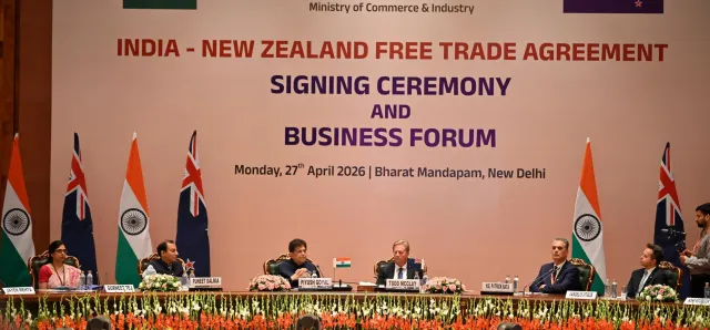 Thumbnail for ឥណ្ឌា-នូវែលសេឡង់ ឈានដល់កិច្ចព្រមព្រៀងពាណិជ្ជកម្មសេរី បន្ទាប់ពីចរចាអស់រយៈពេល ៩ ខែ