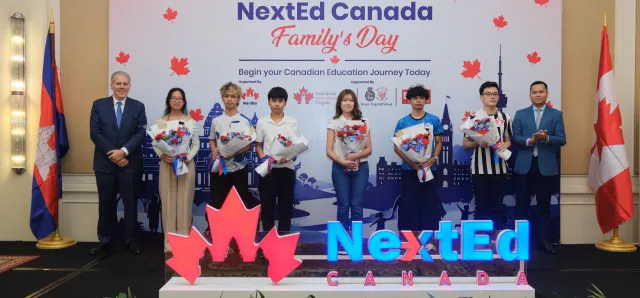 Thumbnail for ក្រុមហ៊ុន NextEd Canada រៀបចំទិវាគ្រួសារ (Family’s Day) ដើម្បីអបអរសិស្សកម្ពុជាដែលត្រៀមបន្តការសិក្សានៅប្រទេសកាណាដា