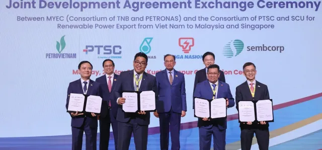 Thumbnail for ក្រុមហ៊ុនយក្សម៉ាឡេស៊ី Petronas ពង្រឹងកិច្ចសហប្រតិបត្តិការថាមពលជាមួយនឹងវៀតណាមក្នុងរយៈពេលវែង