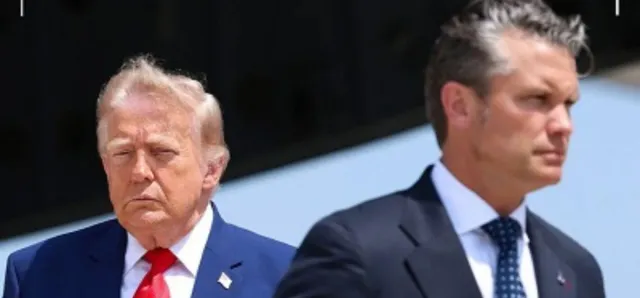 Thumbnail for លោក​ Trump ​ទំនង​ពិចារណា​បណ្ដេញ​រដ្ឋមន្ត្រី​សង្គ្រាម ​ដើម្បី​គេច​ពី​ការ​ទទួលខុសត្រូវ​លើ​សង្គ្រាម​អ៊ីរ៉ង់​