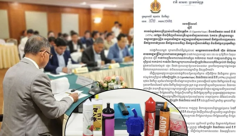 ក្រសួងអប់រំចេញបំរាមថ្មី ហាមប្រើប្រាស់បារីអេឡិចត្រូនិច នៅជុំវិញគ្រឹះស្ថានសិក្សា កន្លែងបំពេញការងារ កន្លែងហាត់ប្រាណ និងកន្លែងលេងកីឡា