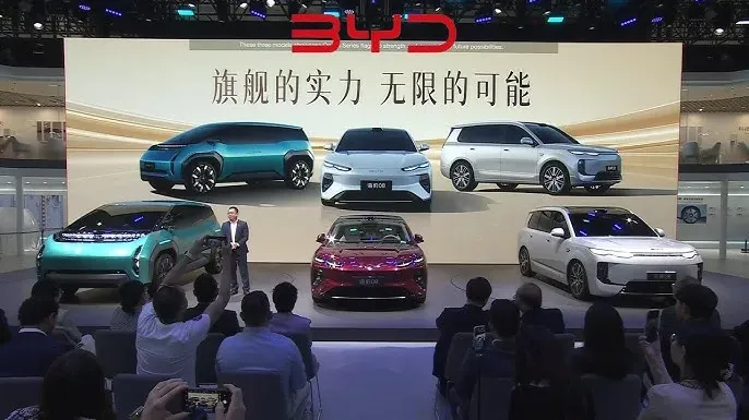 កំណើនទីផ្សាររថយន្តអគ្គិសនី BYD...